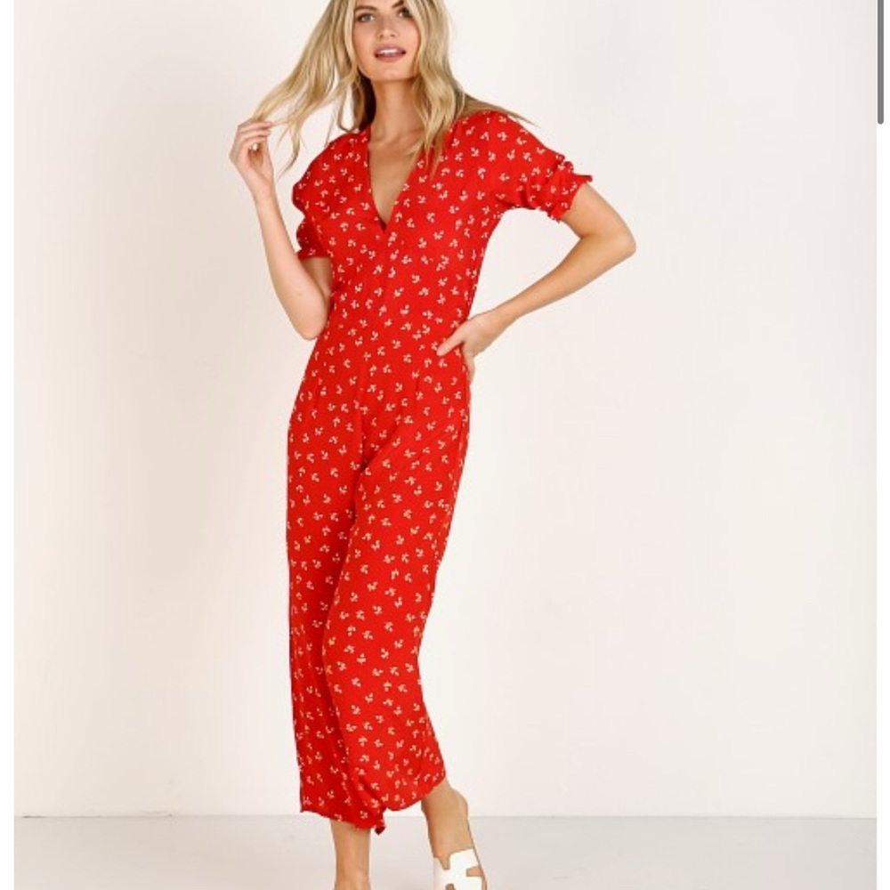 Faithfull the Brand Mallory Jumpsuit Jeanne Print